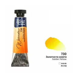 Akvarelové barvy Rosa 10 ml 730 golden yellow